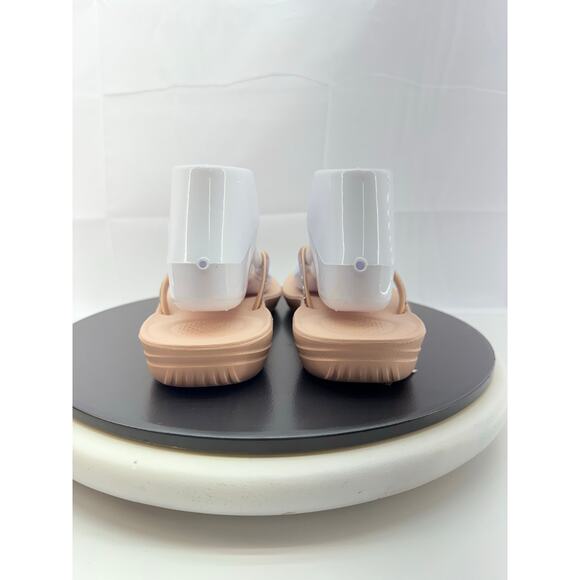 FitFlop iQushion Ombré Sparkle Women 8.5 Flip Flop Sandals Rose Foam DG5-A41-070 - Picture 6 of 11